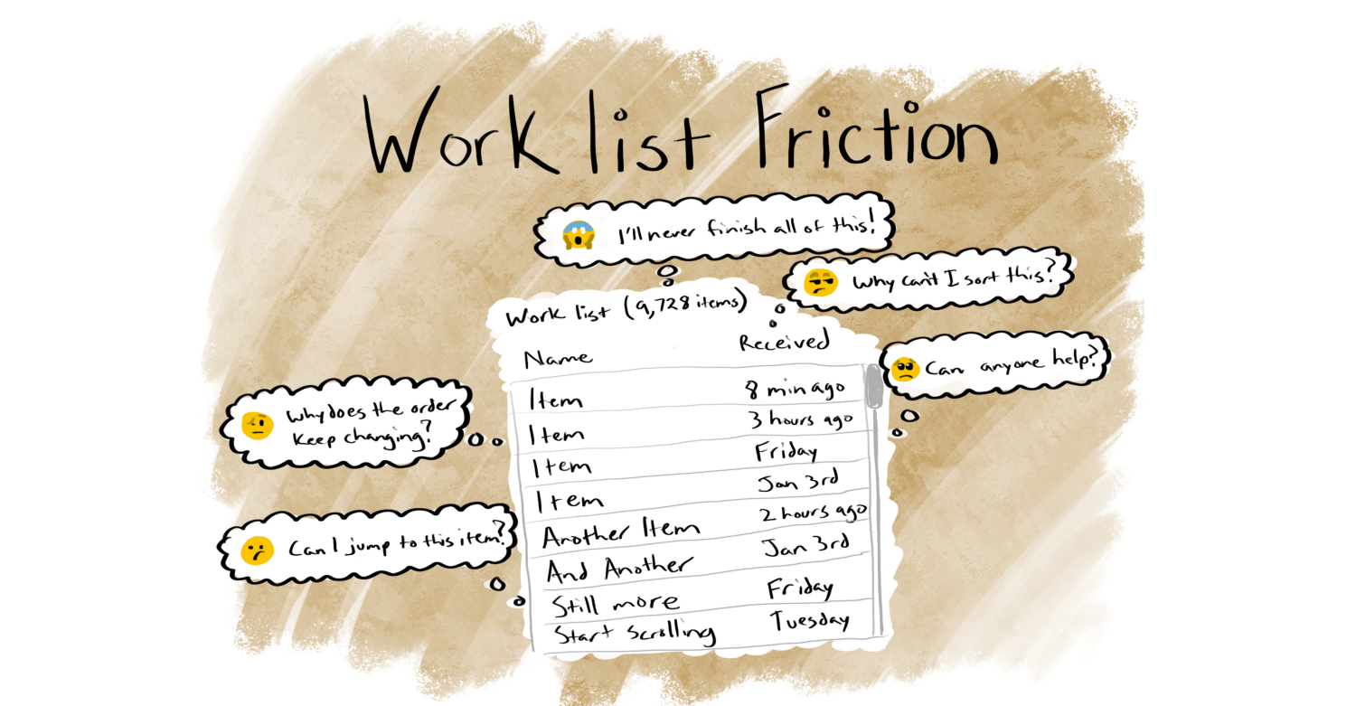 Worklist Friction